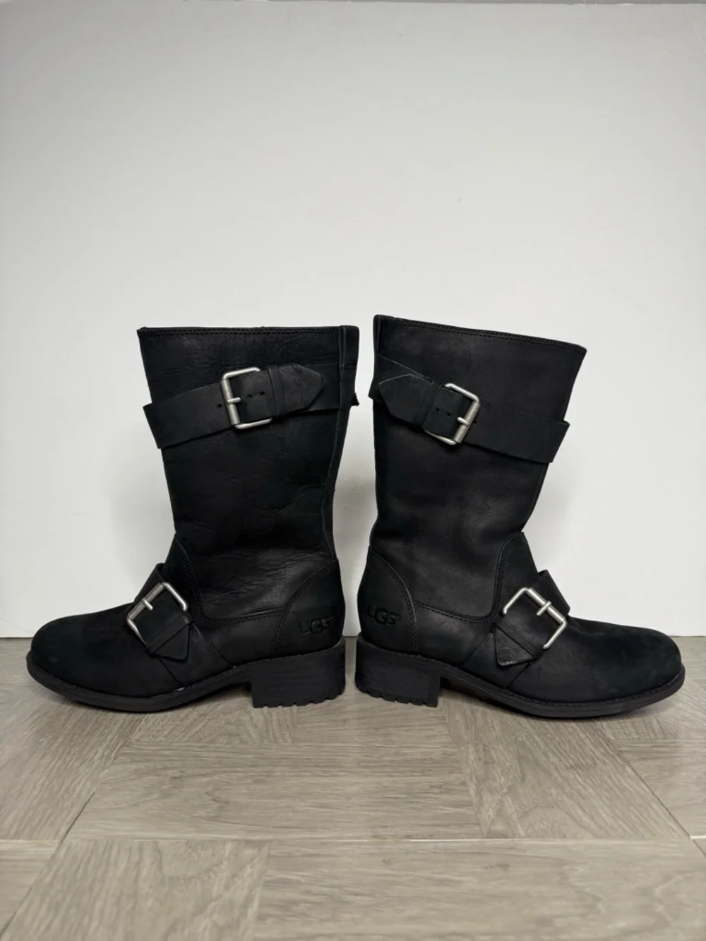 UGG Chancy Black Nubuck Boot 5